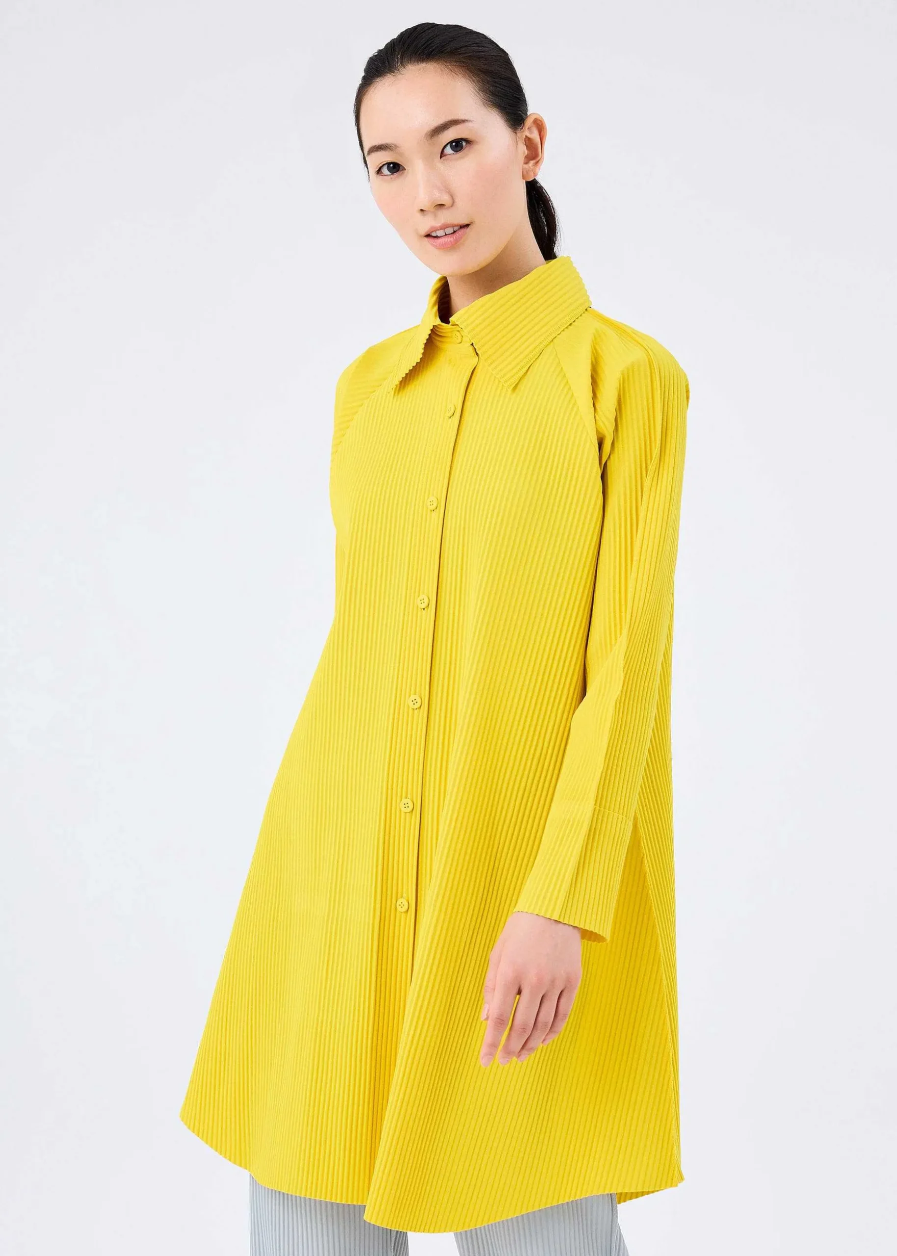 ISSEY MIYAKE Top|Fine Knit Pleats Color 1
