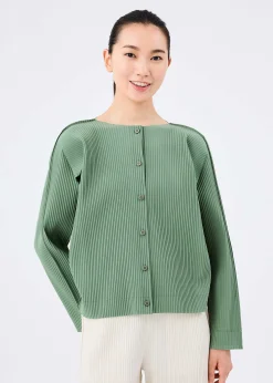 ISSEY MIYAKE Cardigan|Fine Knit Pleats Color 2