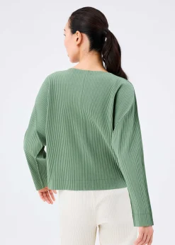 ISSEY MIYAKE Cardigan|Fine Knit Pleats Color 2