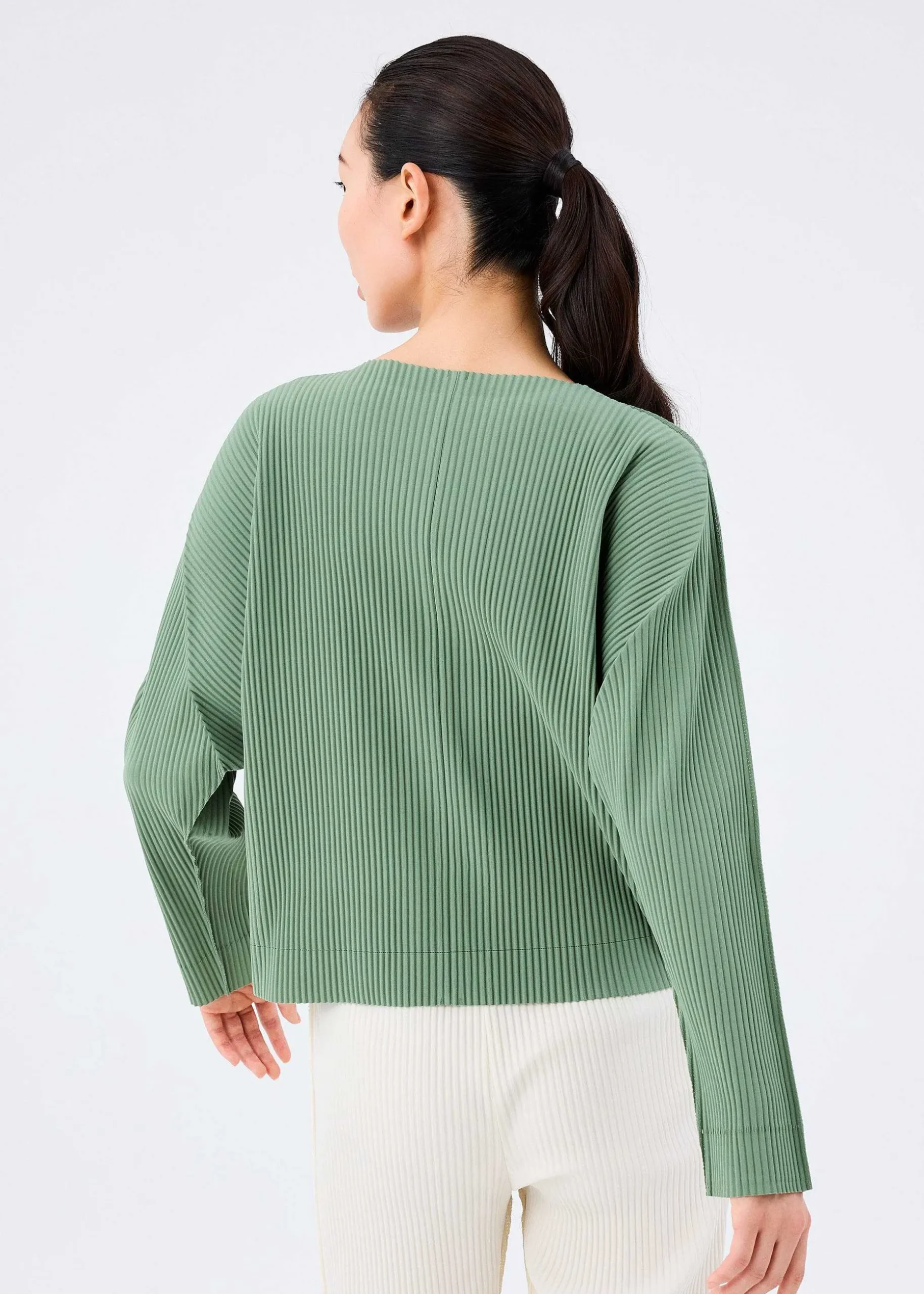 ISSEY MIYAKE Cardigan|Fine Knit Pleats Color 2