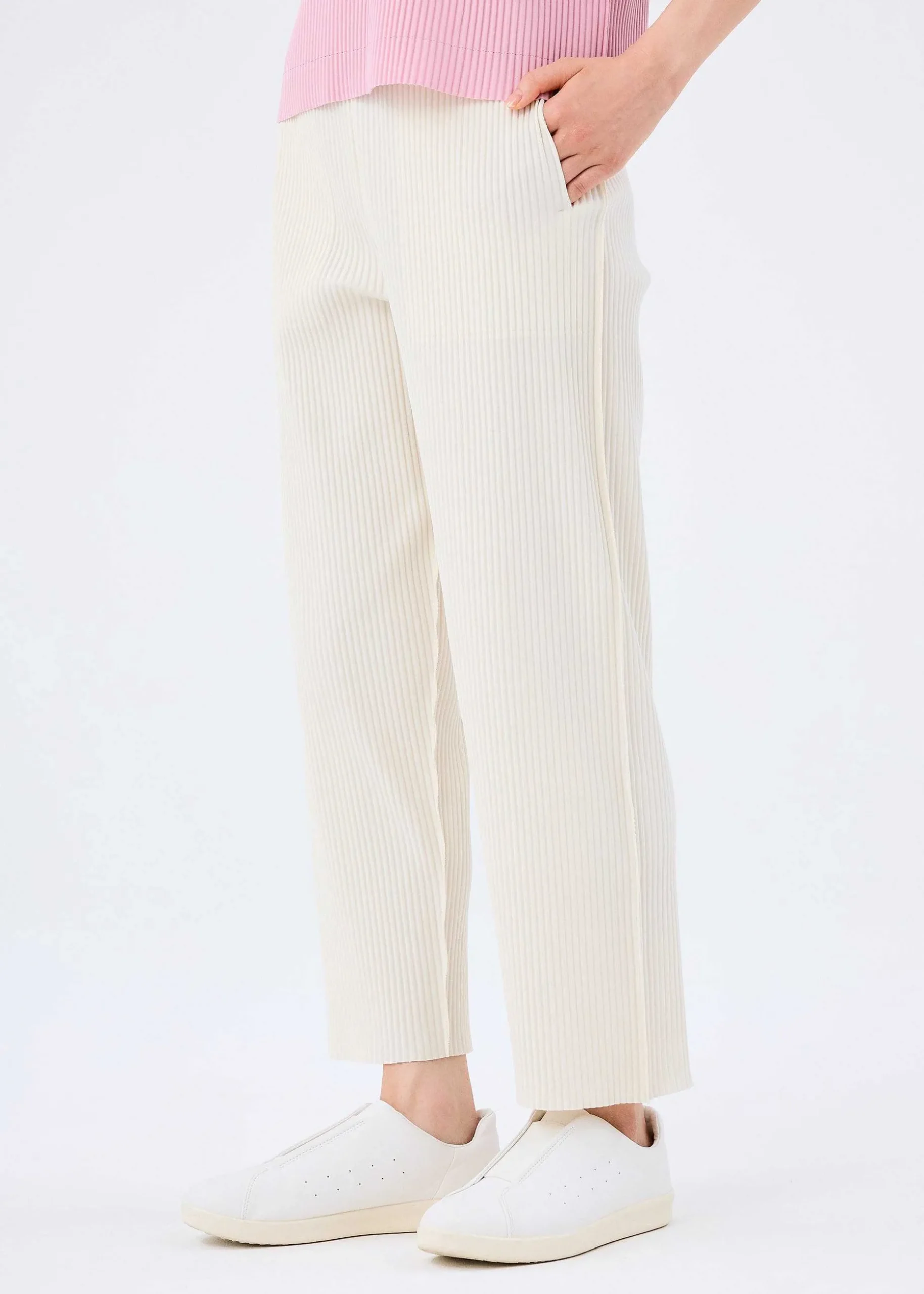 ISSEY MIYAKE Pants|Fine Knit Pleats Color 2
