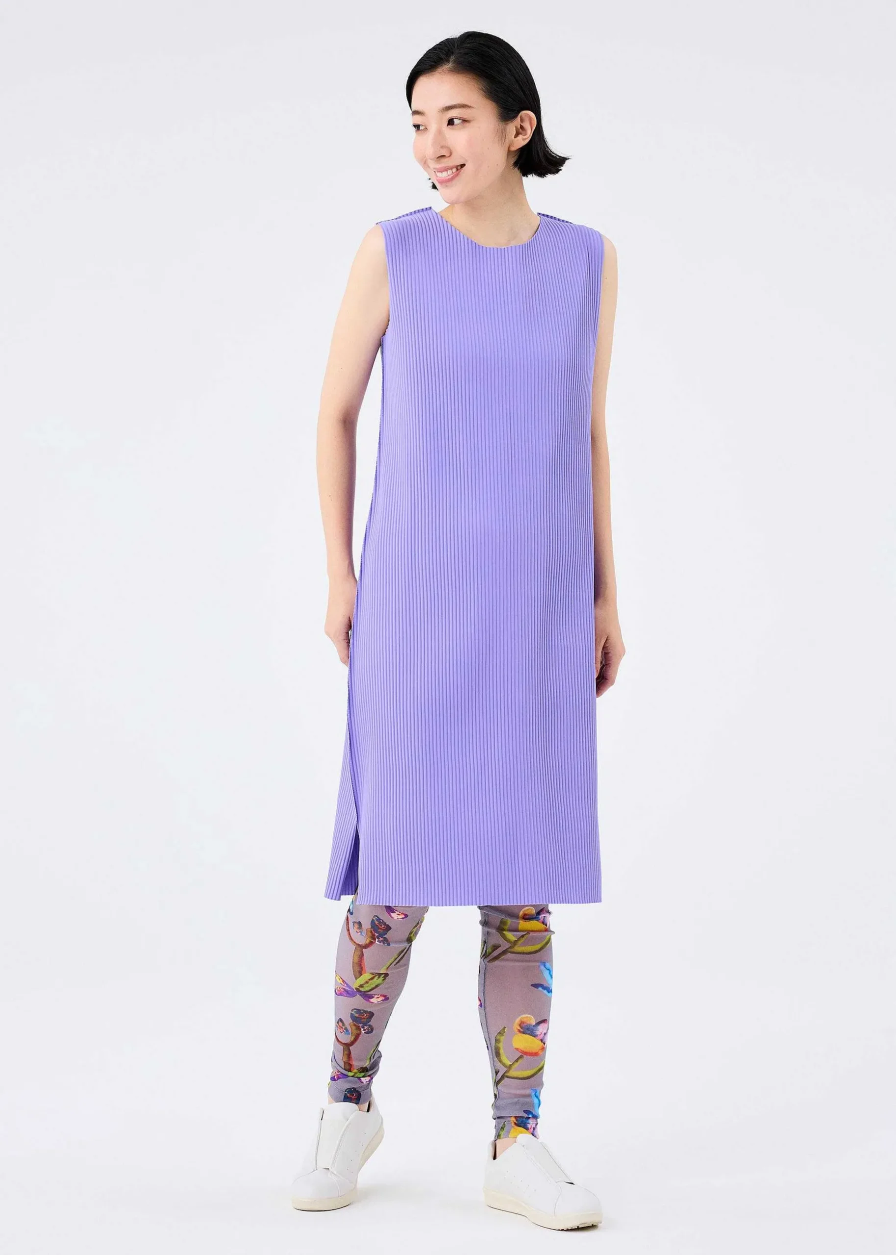 ISSEY MIYAKE Dress|Fine Knit Pleats Color 2