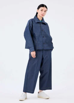 ISSEY MIYAKE Pants|Flat Denim