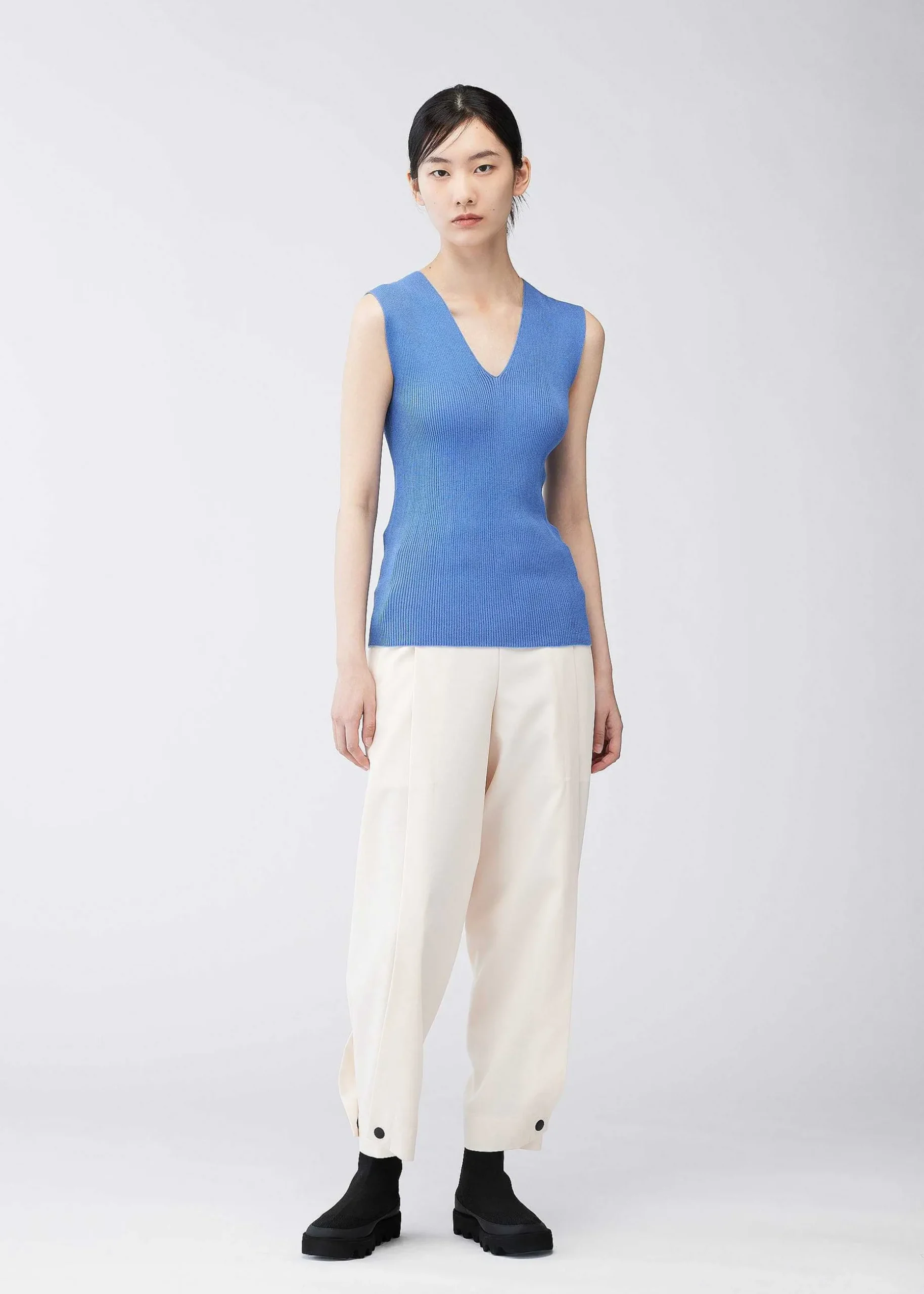 ISSEY MIYAKE Knitwear|Flat Rib Knit