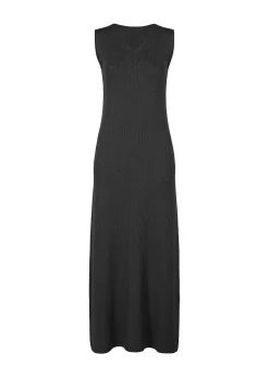 ISSEY MIYAKE Dress|Flat Rib Knit