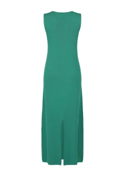 ISSEY MIYAKE Dress|Flat Rib Knit