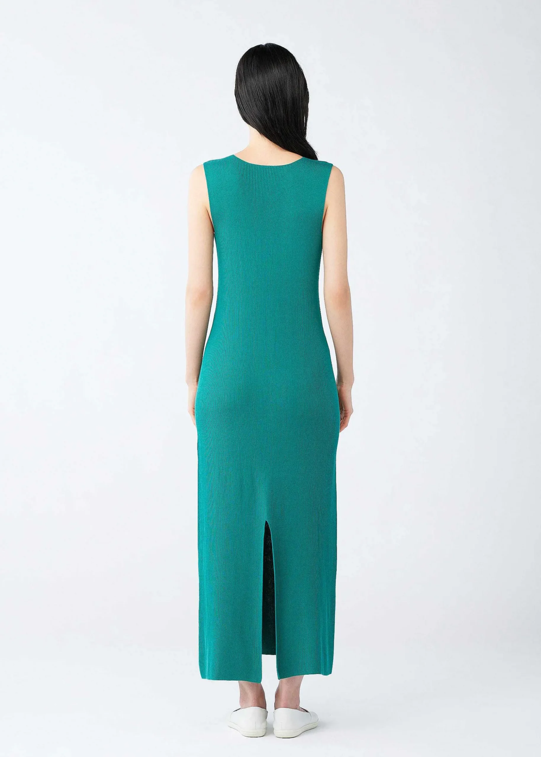 ISSEY MIYAKE Dress|Flat Rib Knit