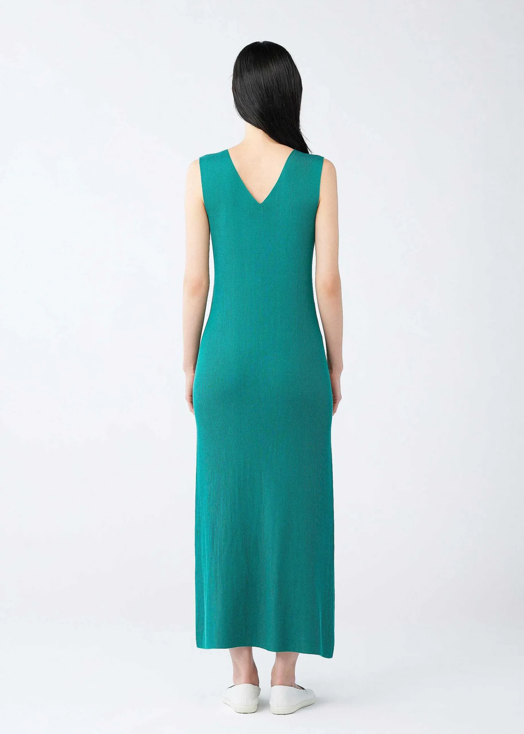 ISSEY MIYAKE Dress|Flat Rib Knit