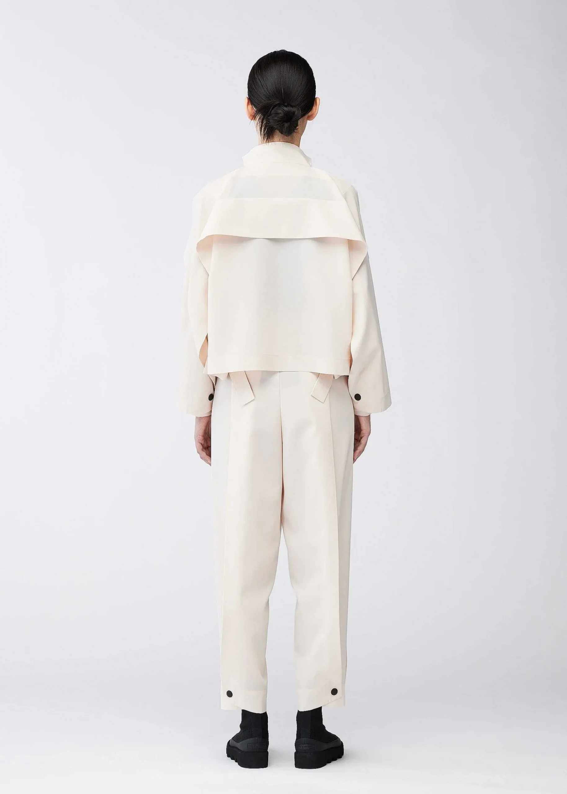 ISSEY MIYAKE Jackets & Blazers|Flat Tuck