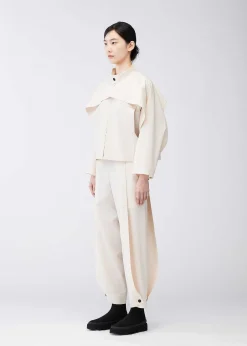 ISSEY MIYAKE Jackets & Blazers|Flat Tuck