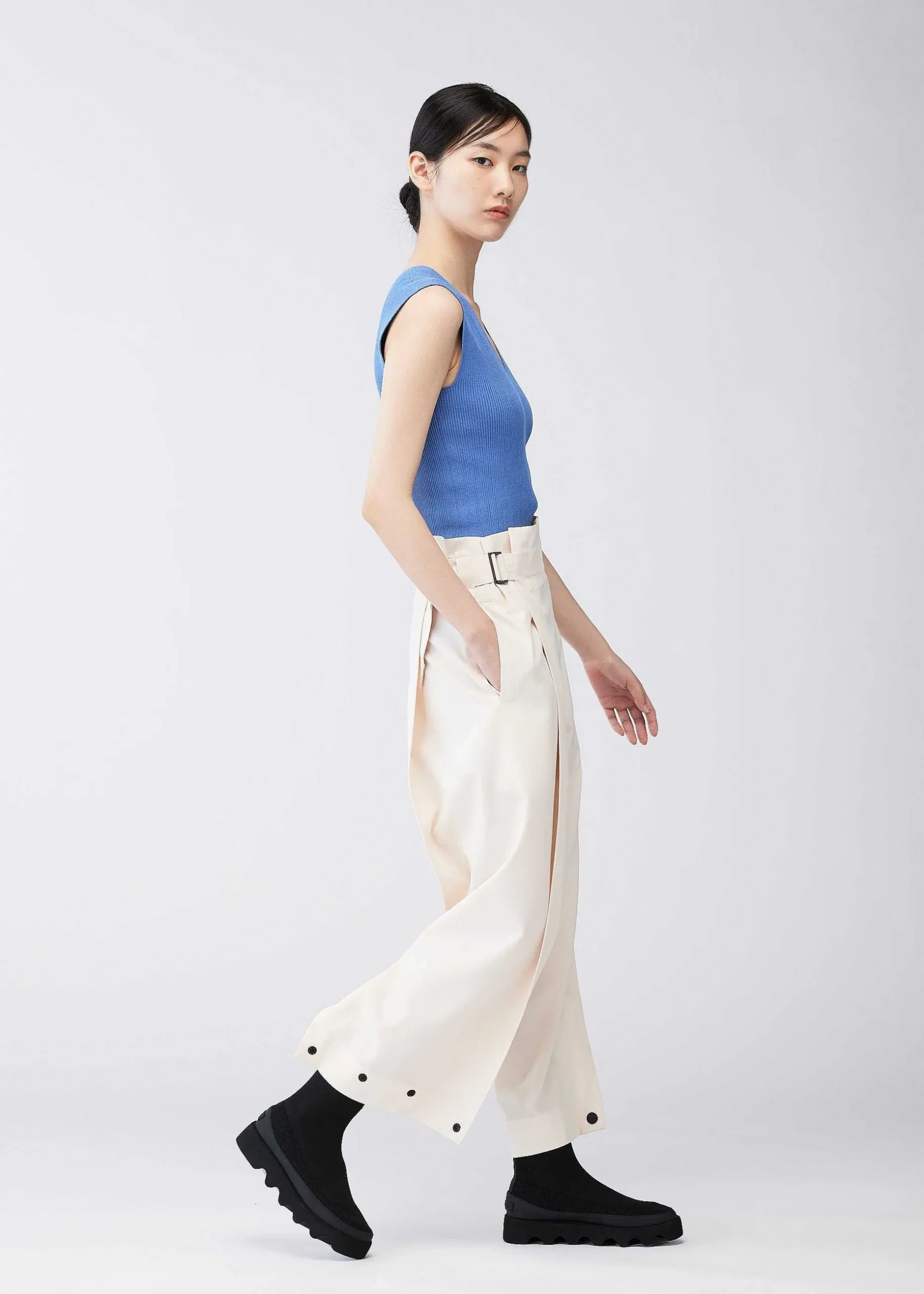 ISSEY MIYAKE Pants|Flat Tuck