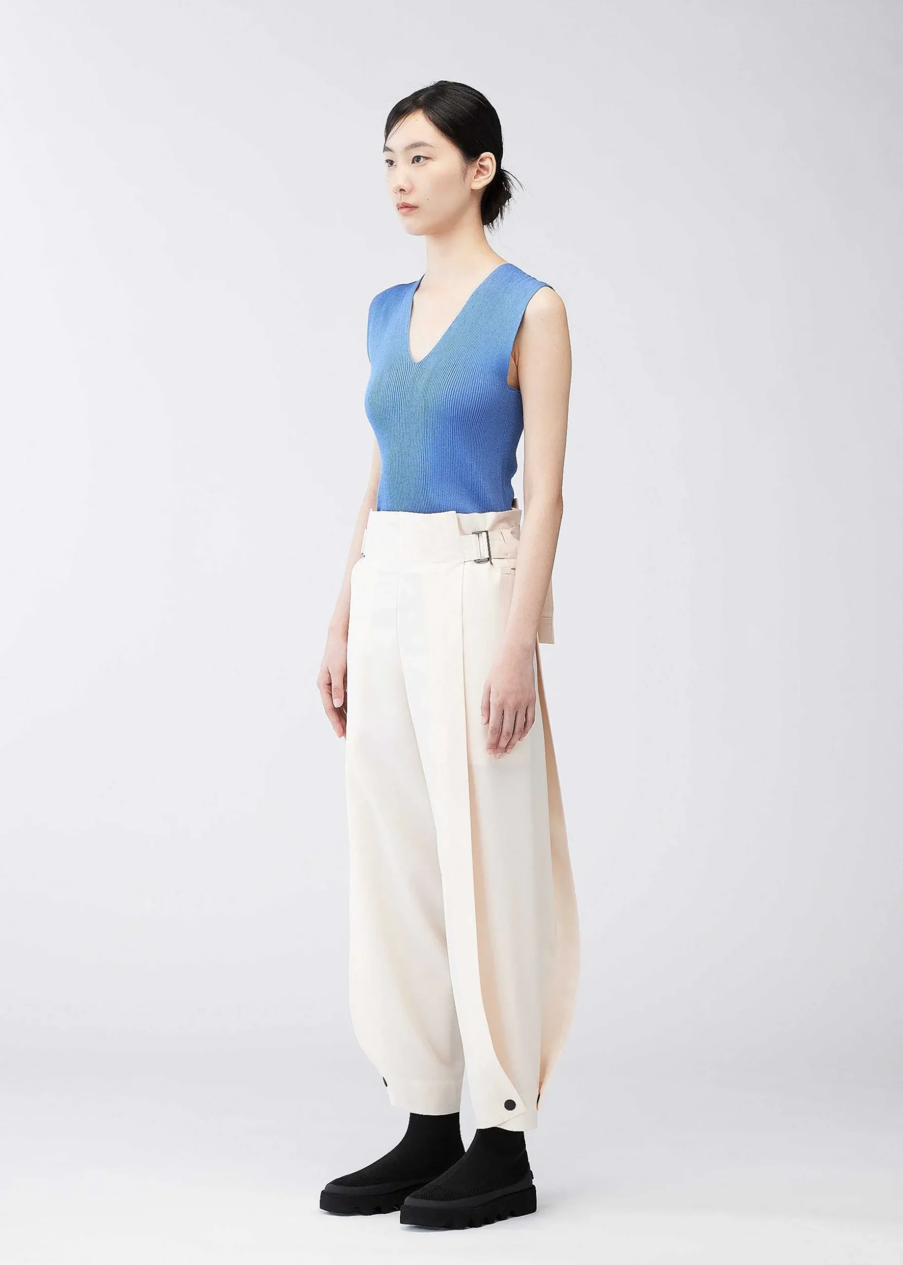 ISSEY MIYAKE Pants|Flat Tuck