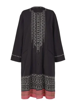 ISSEY MIYAKE Top|Floral Border