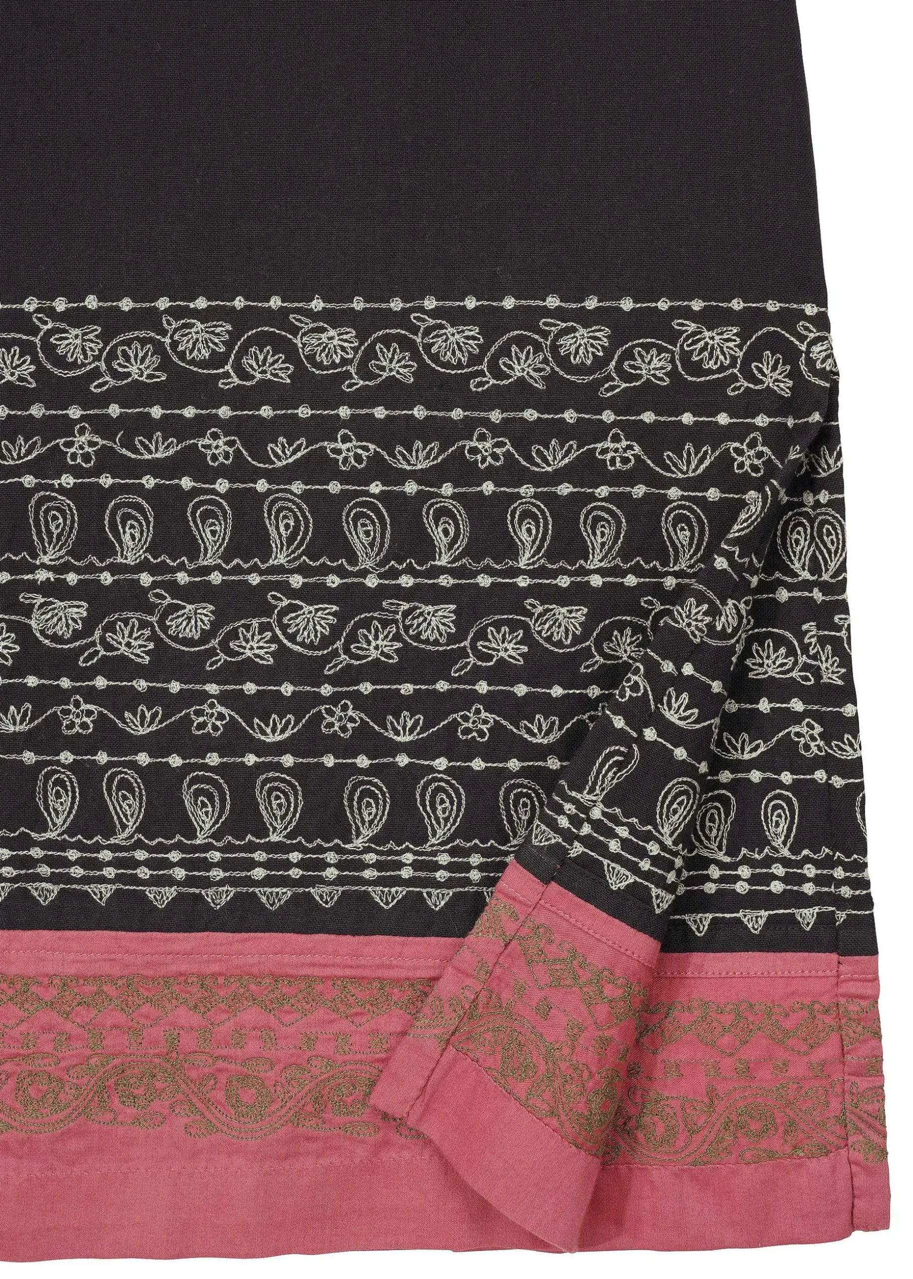 ISSEY MIYAKE Top|Floral Border