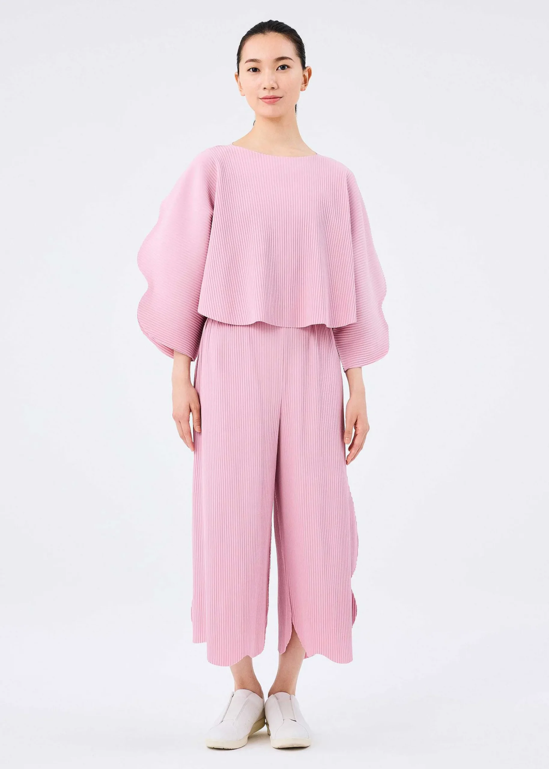 ISSEY MIYAKE Top|Flower Pleats