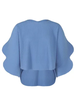 ISSEY MIYAKE Top|Flower Pleats