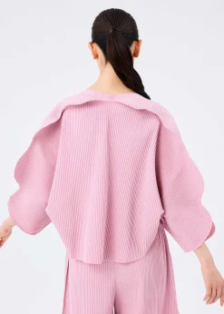 ISSEY MIYAKE Top|Flower Pleats