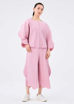 ISSEY MIYAKE Cardigan|Flower Pleats