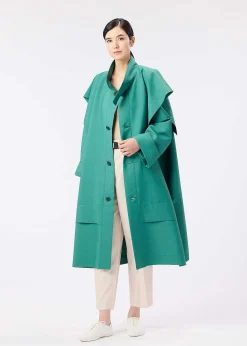 ISSEY MIYAKE Coat|Frame Wind Coat