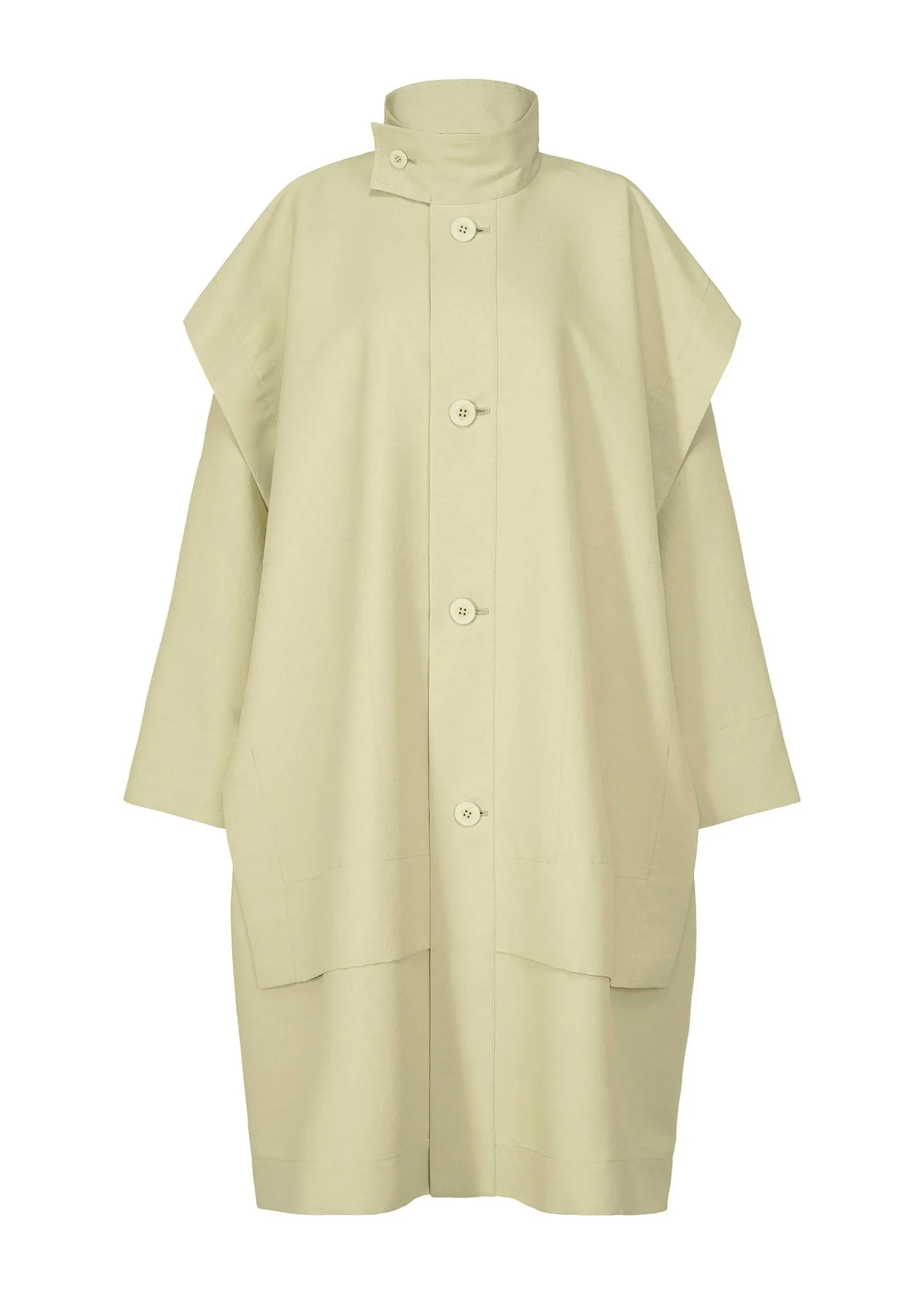 ISSEY MIYAKE Coat|Frame Wind Coat