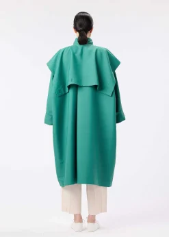 ISSEY MIYAKE Coat|Frame Wind Coat
