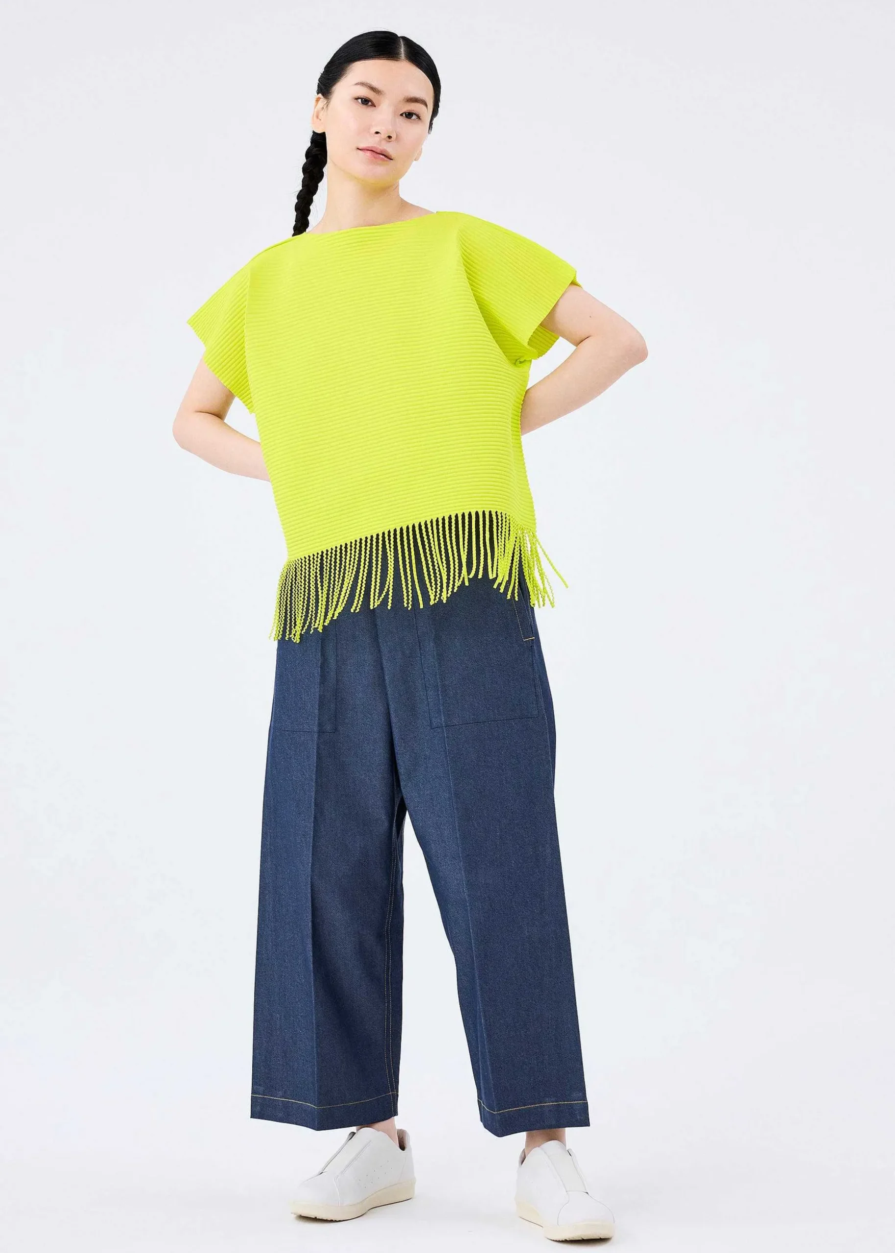 ISSEY MIYAKE Top|Fringe Pleats