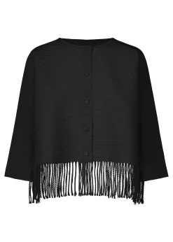 ISSEY MIYAKE Cardigan|Fringe Pleats