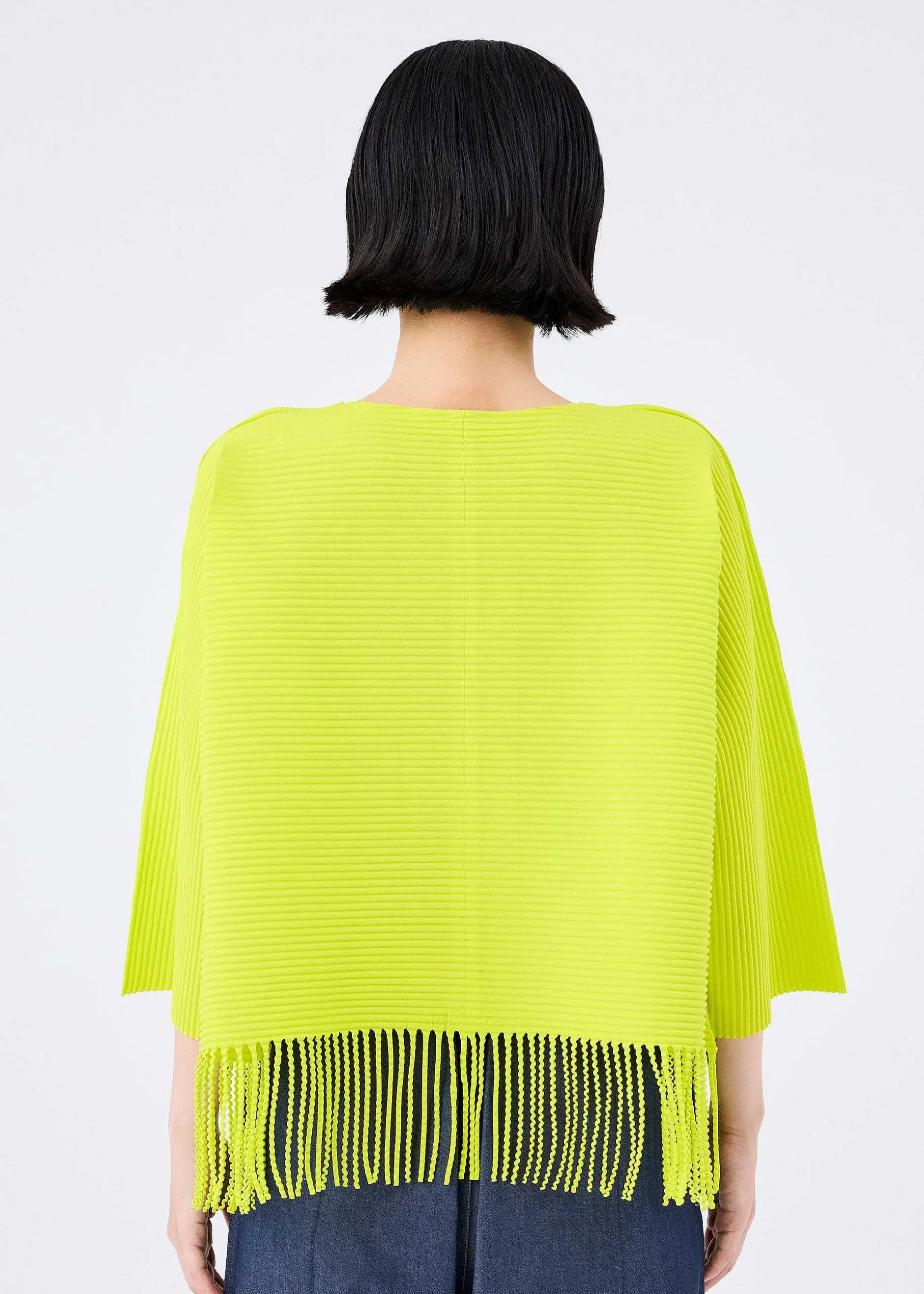 ISSEY MIYAKE Cardigan|Fringe Pleats