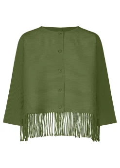 ISSEY MIYAKE Cardigan|Fringe Pleats
