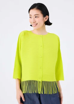 ISSEY MIYAKE Cardigan|Fringe Pleats