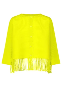 ISSEY MIYAKE Cardigan|Fringe Pleats