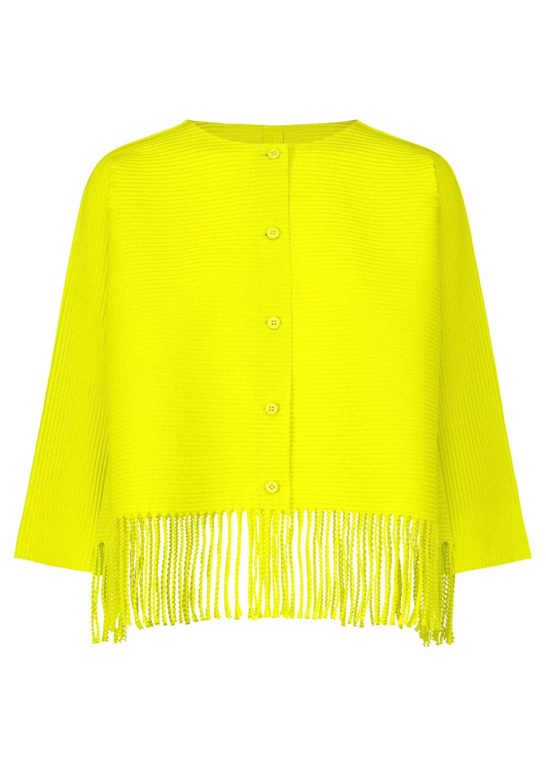 ISSEY MIYAKE Cardigan|Fringe Pleats