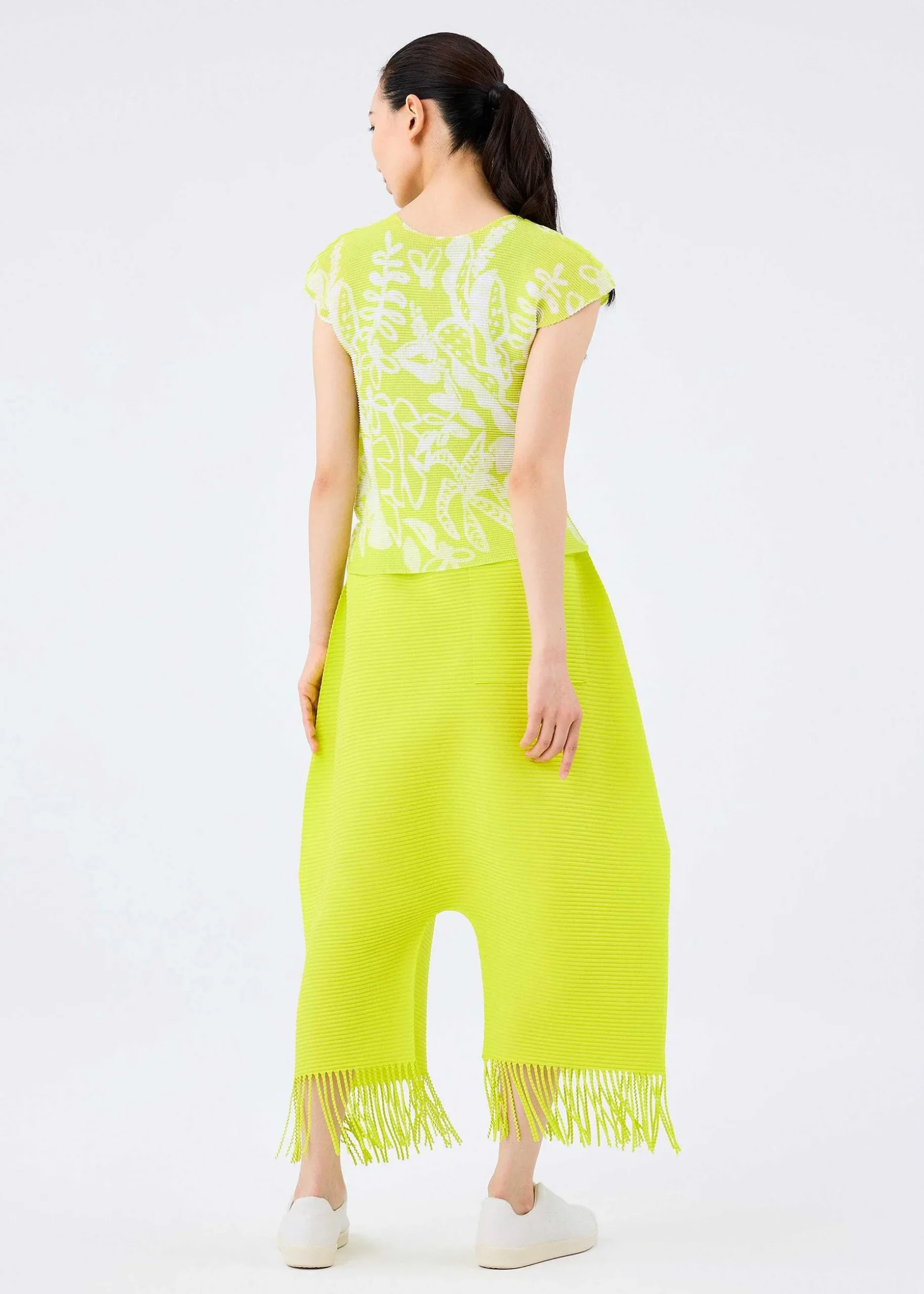 ISSEY MIYAKE Pants|Fringe Pleats