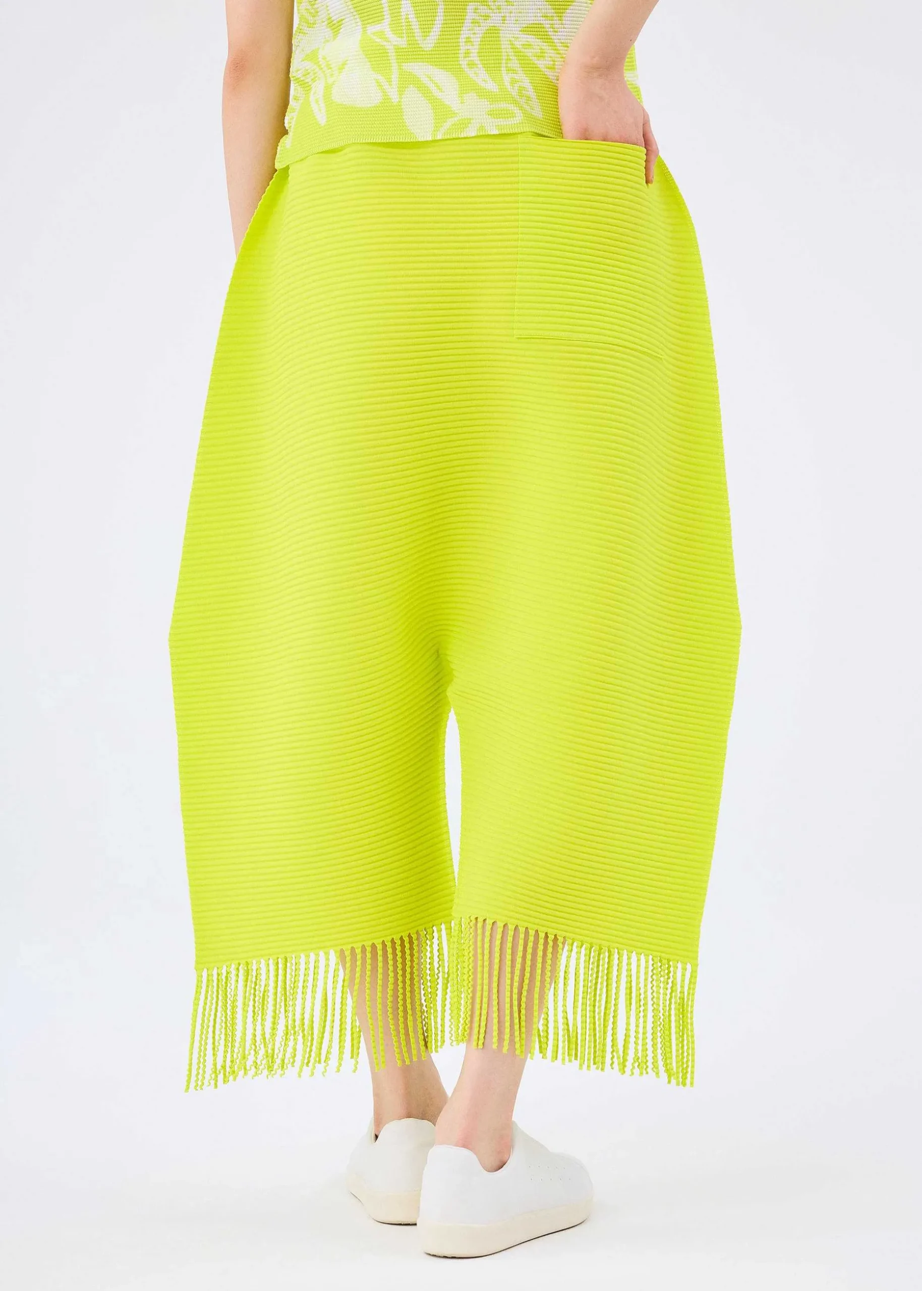 ISSEY MIYAKE Pants|Fringe Pleats