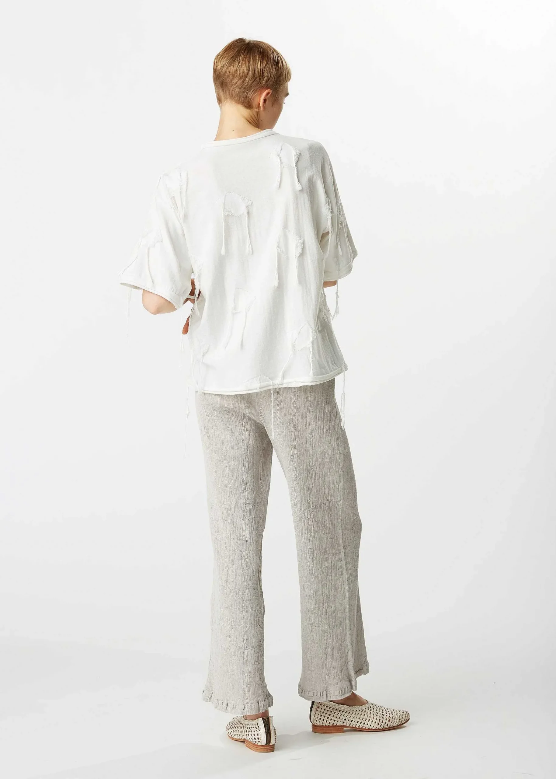 ISSEY MIYAKE Top|Fringe Tail