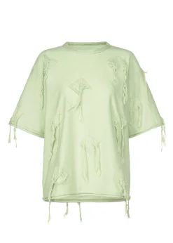 ISSEY MIYAKE Top|Fringe Tail