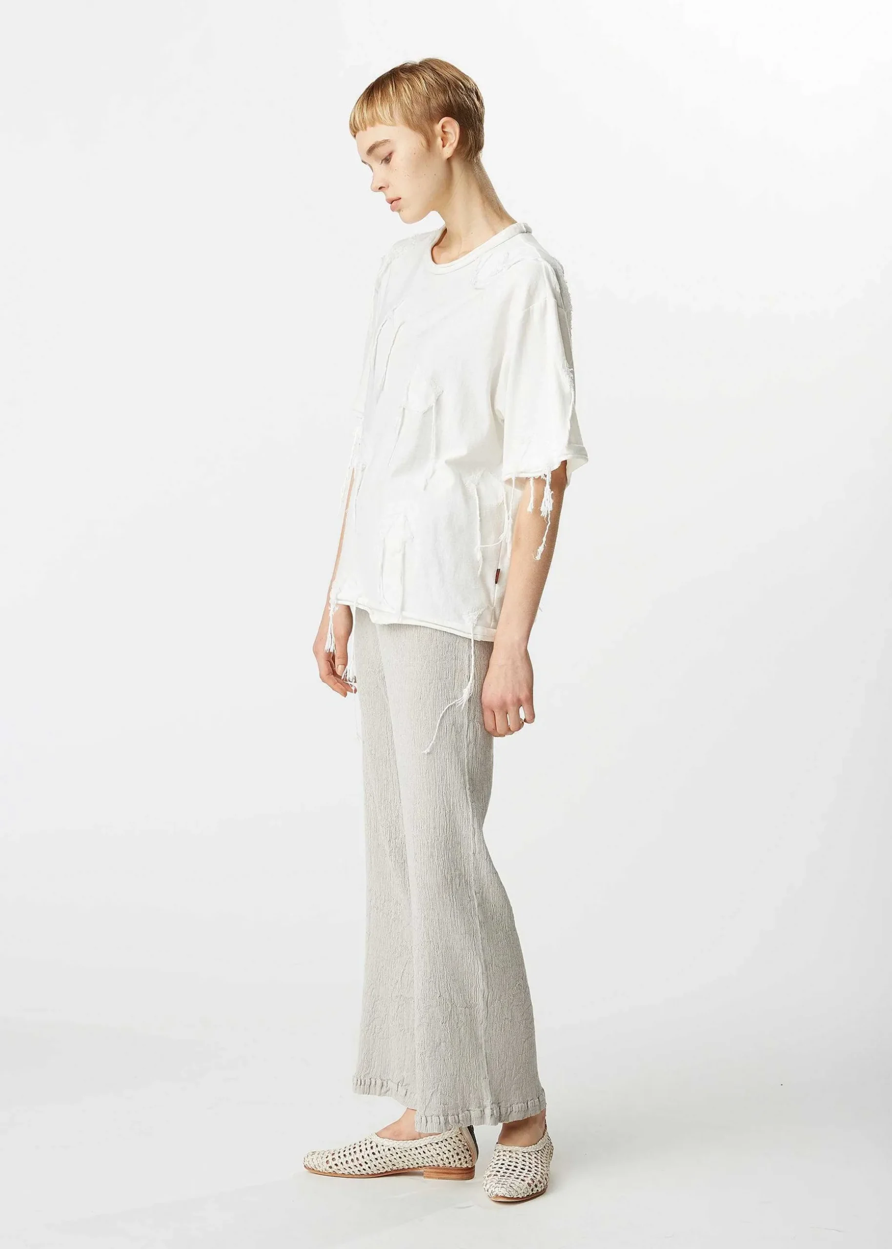 ISSEY MIYAKE Top|Fringe Tail