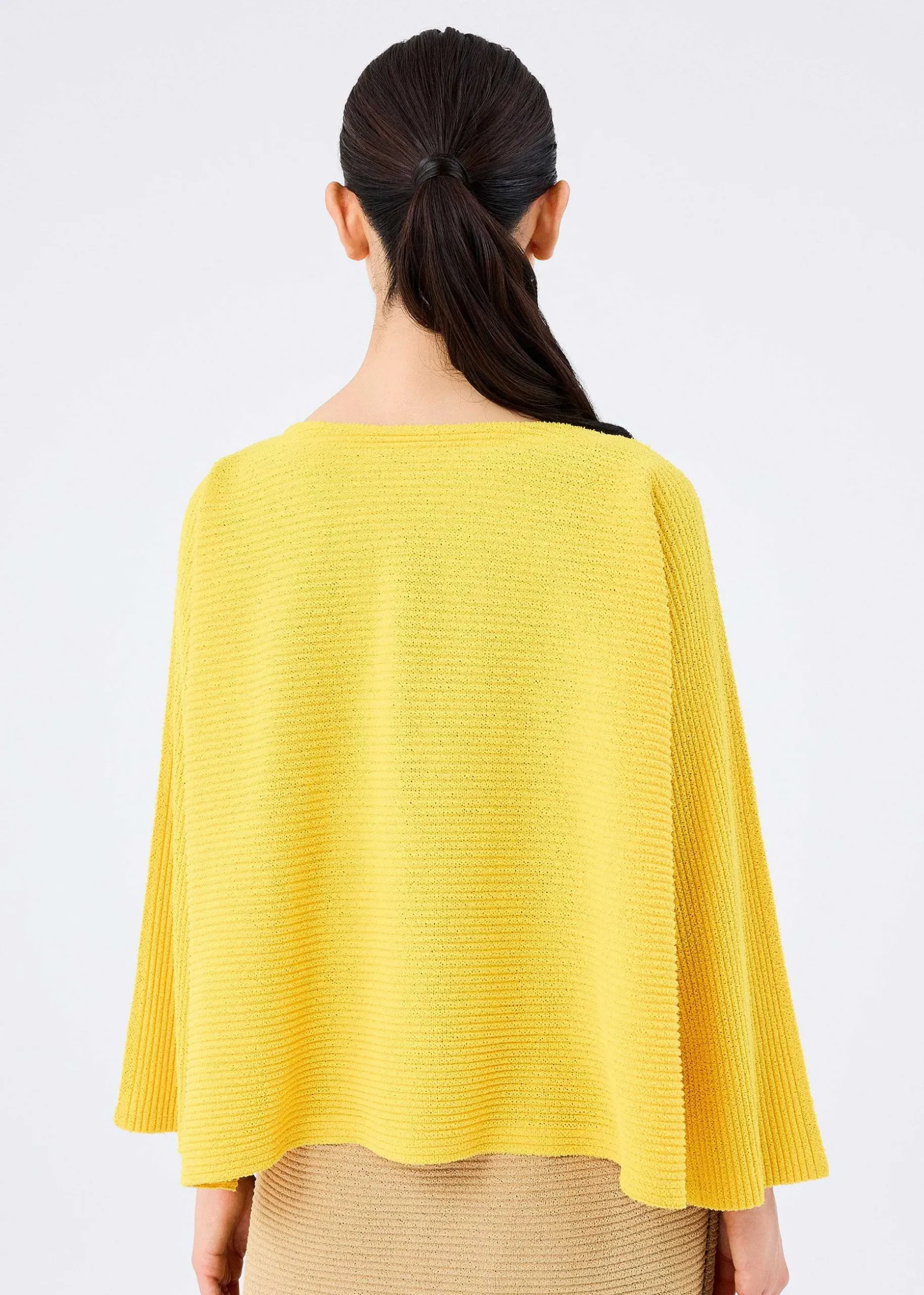 ISSEY MIYAKE Top|Fuwa Fuwa Mesh Pleats