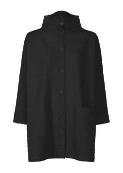 ISSEY MIYAKE Cardigan|Fuwa Fuwa Mesh Pleats