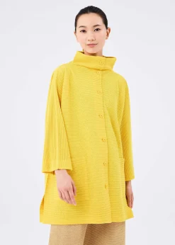 ISSEY MIYAKE Cardigan|Fuwa Fuwa Mesh Pleats