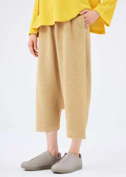 ISSEY MIYAKE Pants|Fuwa Fuwa Mesh Pleats