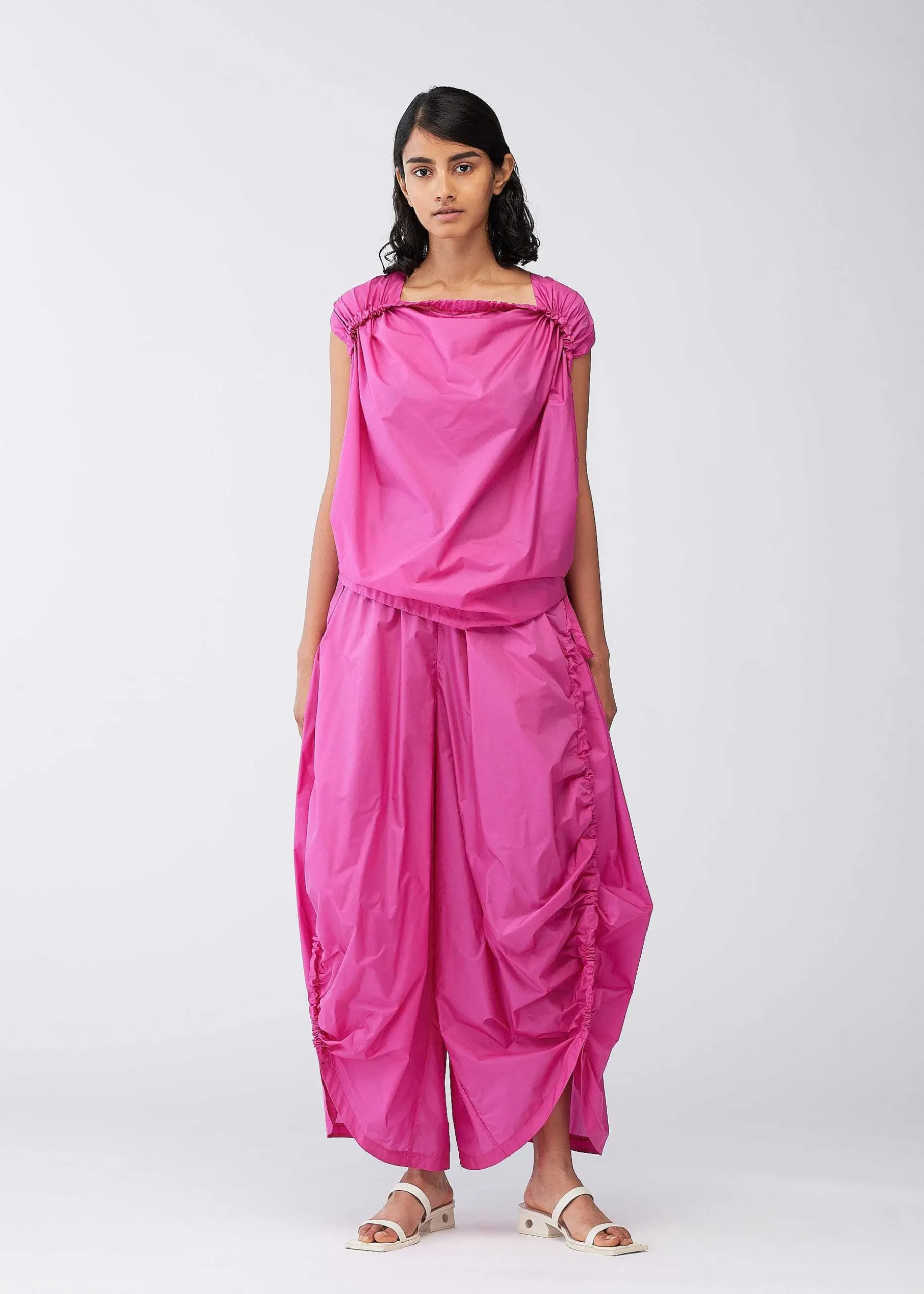 ISSEY MIYAKE Top|Gathered Balloon