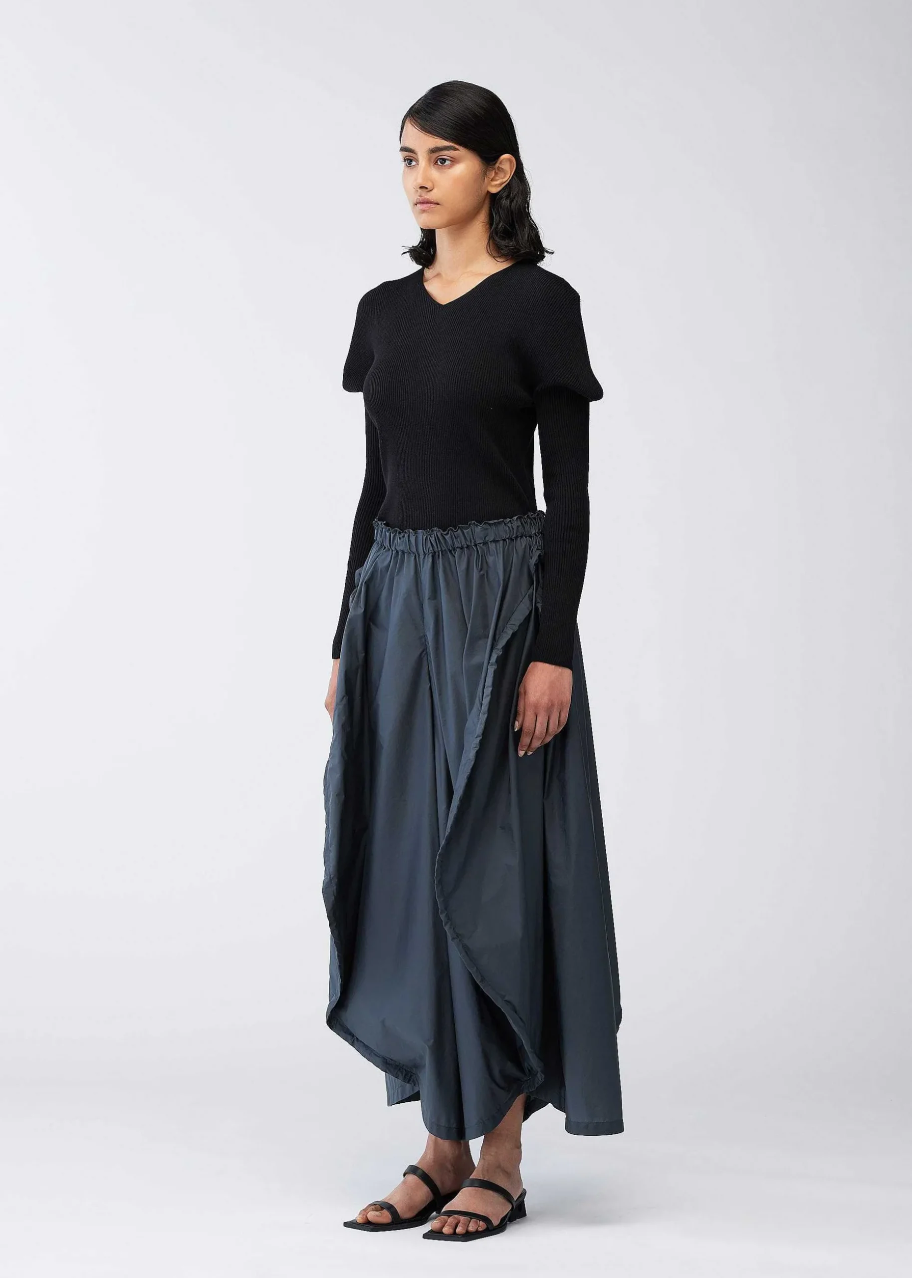 ISSEY MIYAKE Pants|Gathered Balloon