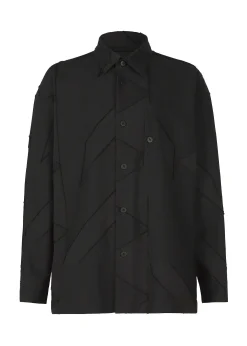 ISSEY MIYAKE Shirts|Geometry Jacquard Shirt