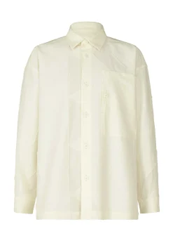 ISSEY MIYAKE Shirts|Geometry Jacquard Shirt