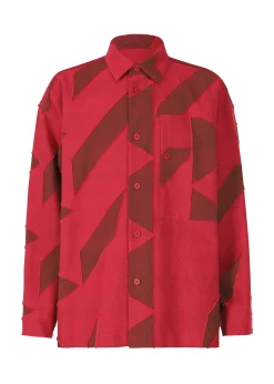 ISSEY MIYAKE Shirts|Geometry Jacquard Shirt