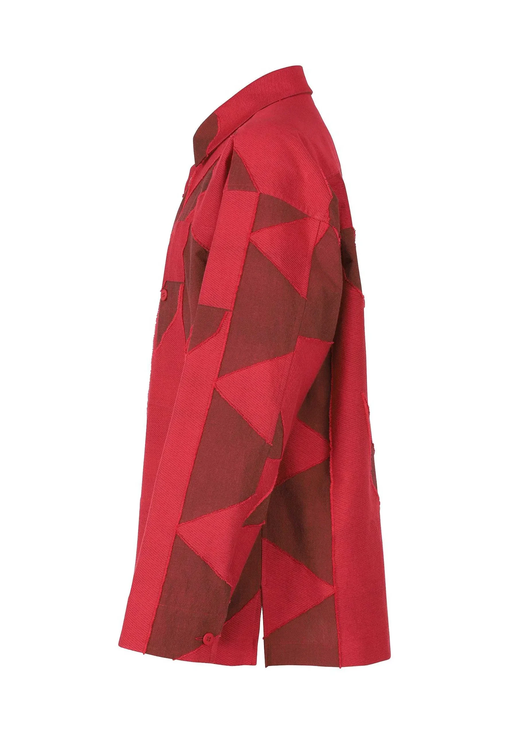 ISSEY MIYAKE Shirts|Geometry Jacquard Shirt