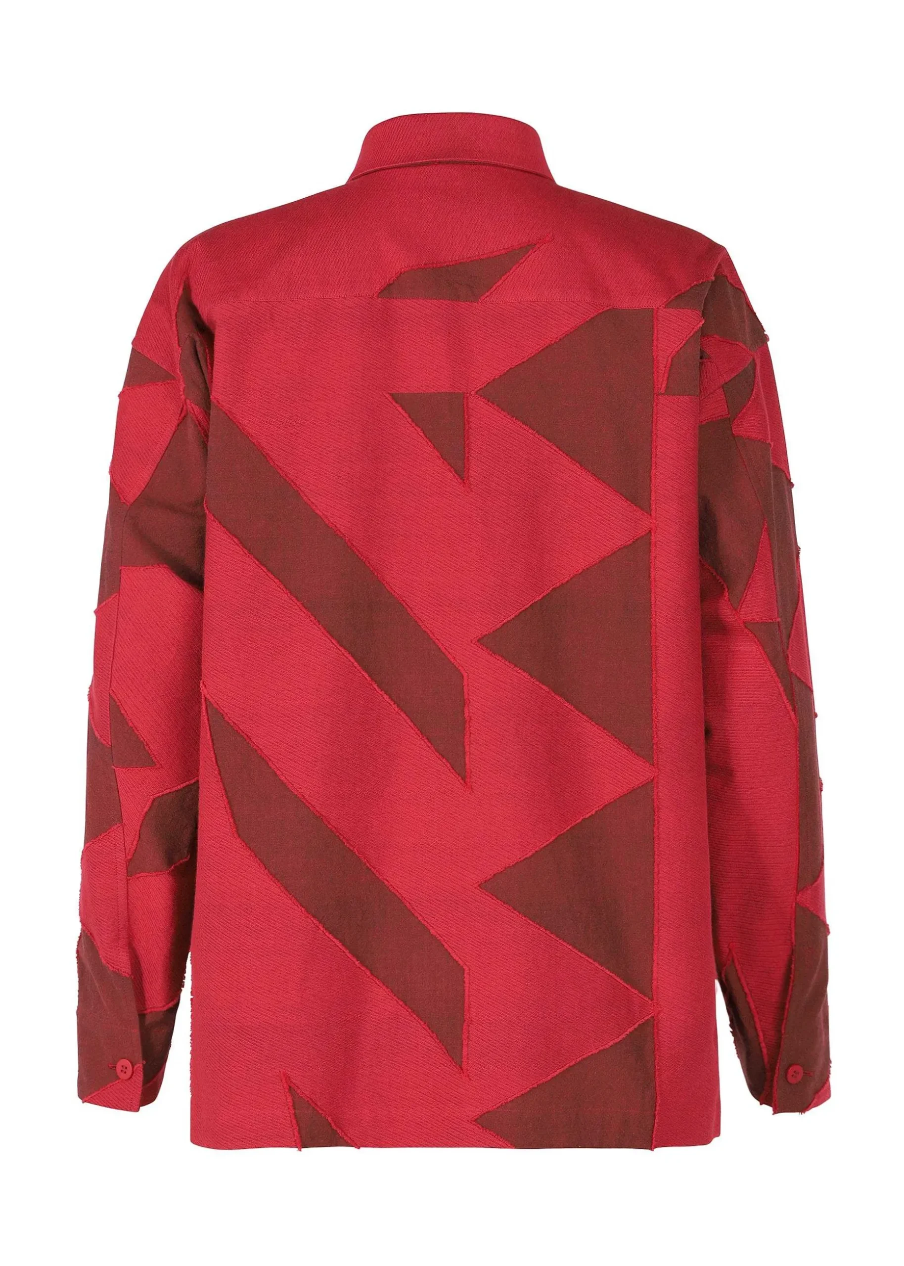 ISSEY MIYAKE Shirts|Geometry Jacquard Shirt