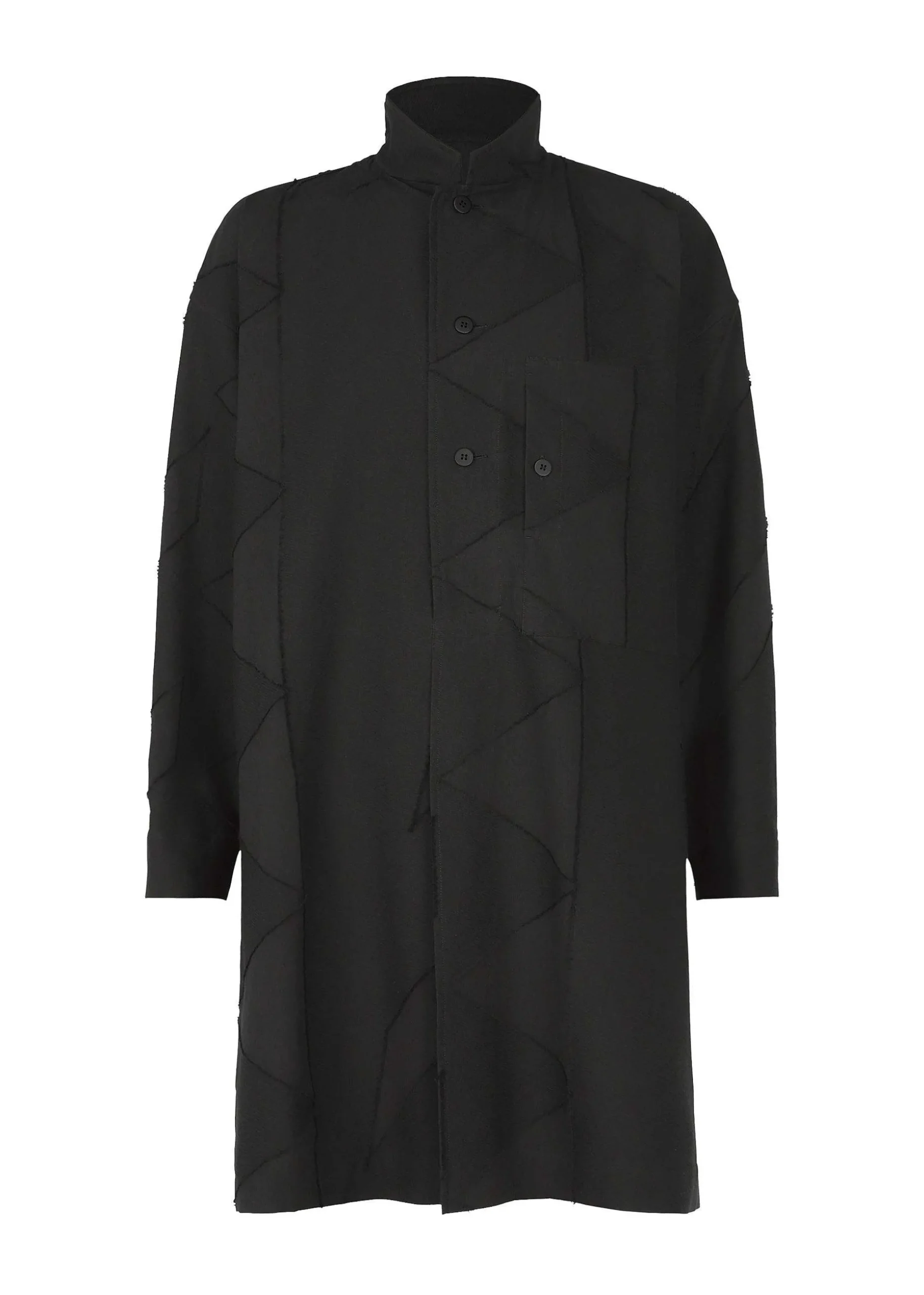 ISSEY MIYAKE Shirts|Geometry Jacquard Shirt