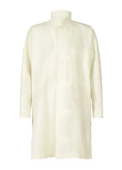ISSEY MIYAKE Shirts|Geometry Jacquard Shirt